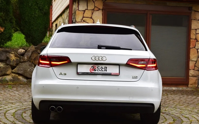 Audi A3 cena 57700 przebieg: 175000, rok produkcji 2013 z Limanowa małe 631